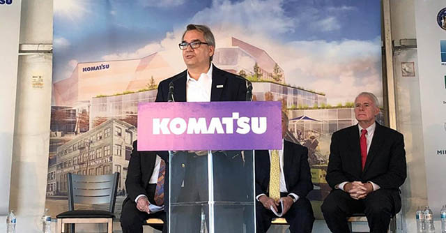 Komatsu Mining announcement